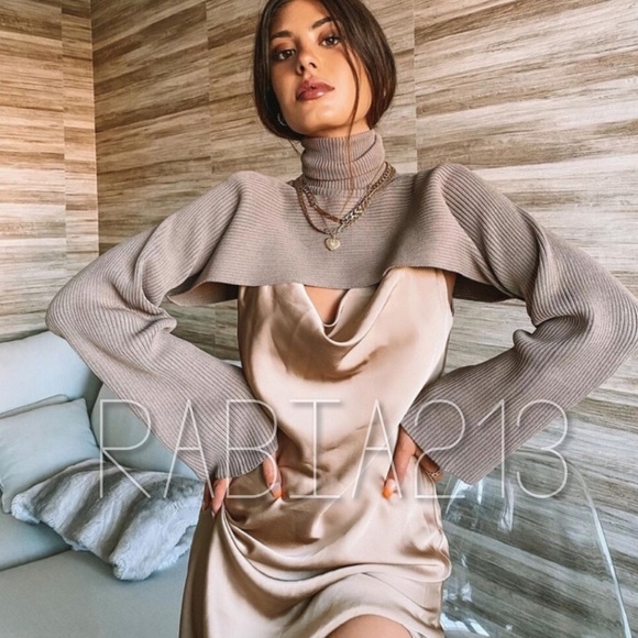 LAST 1!🔥BLOGGERS FAV! ZARA ARM WARMER SWEATER - Picture 8 of 15